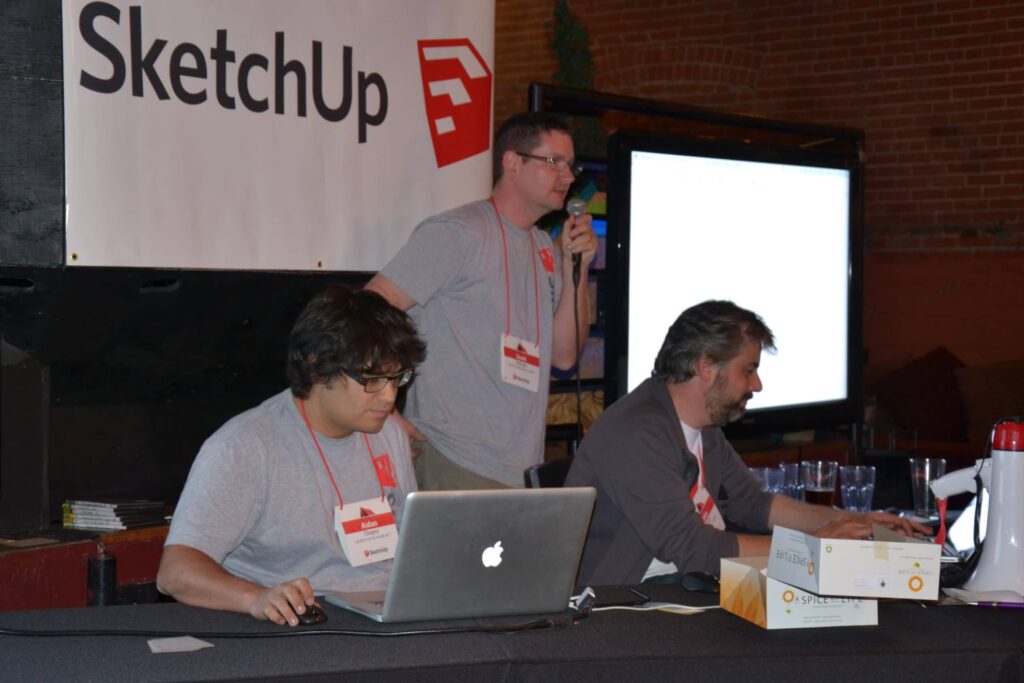 Pictionari à la sauce SketchUp avec Aidan Chopra et John Bacus