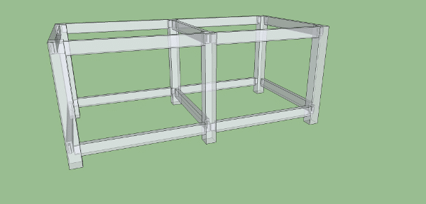 meuble sketchup transparence