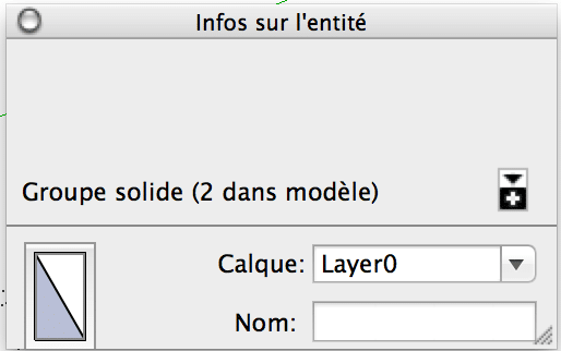 Info sur l'entité