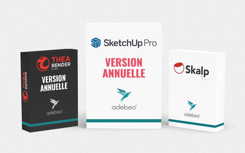Pack PRO Thea Render Annuel version 4