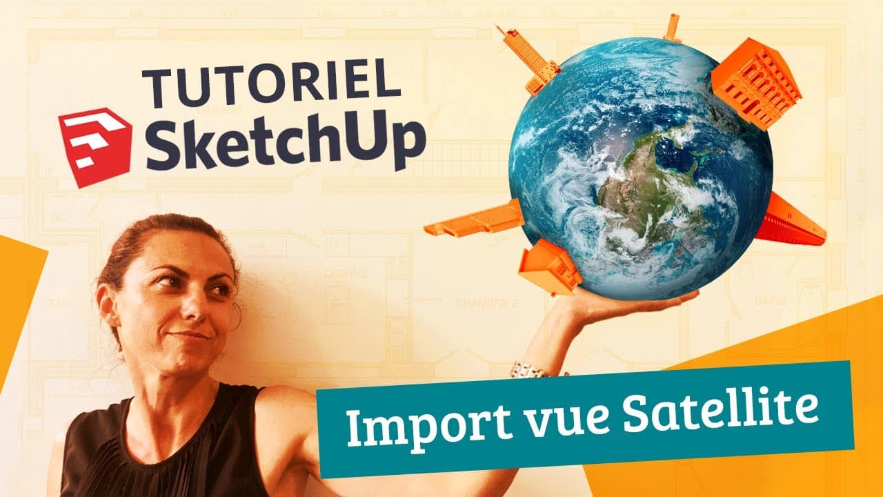 IMPORTER UNE VUE SATELITE