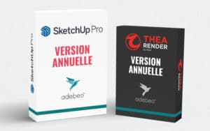 Pack 3D Photoréalisme Thea Render Annuel
