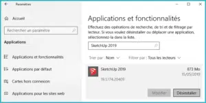 changer mettre SketchUp français langue