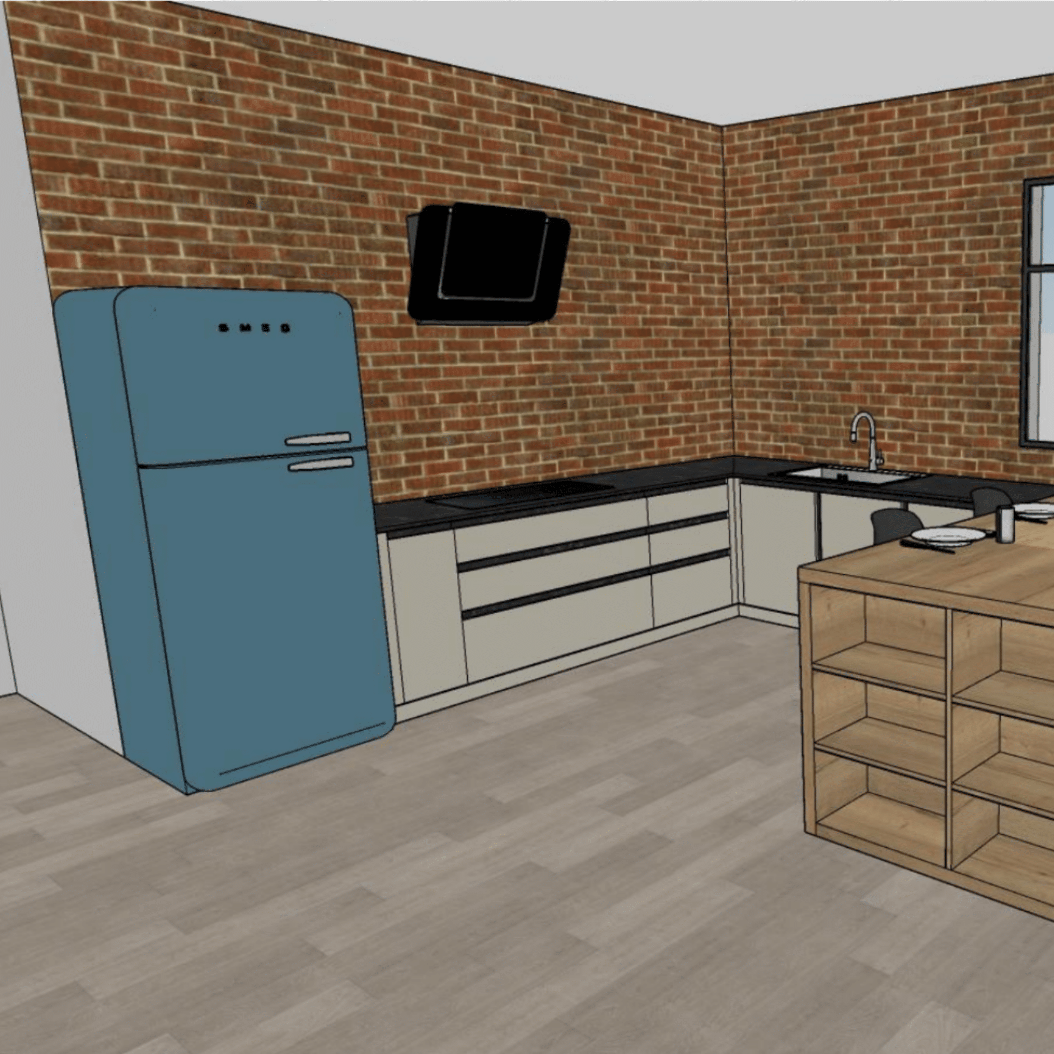 Cuisine SketchUp