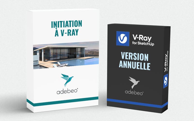 Pack Annuel V-Ray - SOLO + E-learning Initiation à V-Ray
