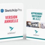 Produit Pack SketchUp Pro et E learning Apprendre SketchUp à A et A