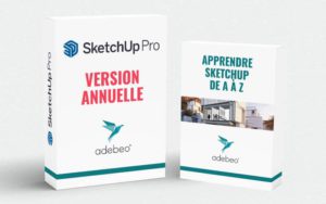 Produit Pack SketchUp Pro et E learning Apprendre SketchUp à A et A