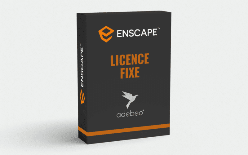Produit licence fixe Enscape pour SketchUp