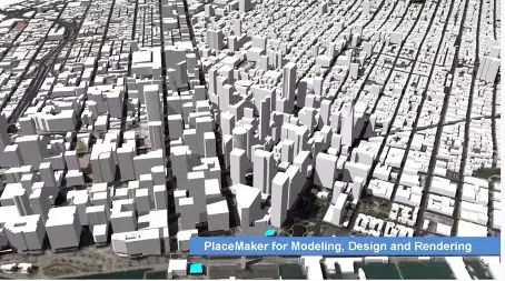 PlaceMaker du logiciel SketchUp permet d’importer des villes en 3 dimensions dans le logiciel d’architecture. Gagnez en efficacité et en effet photo-réaliste grâce à cette extension 