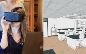  /></noscript></p>
<p>Prospect nous propose une toute autre expérience grâce à l’HTC Vive ! ( fonctionne aussi avec l’Occulus !)<br />
Plongez directement dans vos réalisations SketchUp, à l’échelle 1:1 ! Mouvez-vous dans votre fichier comme vous ne l’avez encore jamais fait ! Faites découvrir votre projet à vos clients, pour que ces derniers puissent interpréter vos idées plus rapidement !<br />
On aime : l’effet “wahou” quand vous enfilez le casque !<br />
Cette solution coûte 200$ par mois si vous voulez l’utiliser en tant que professionnel !</p>
<h4><a href=