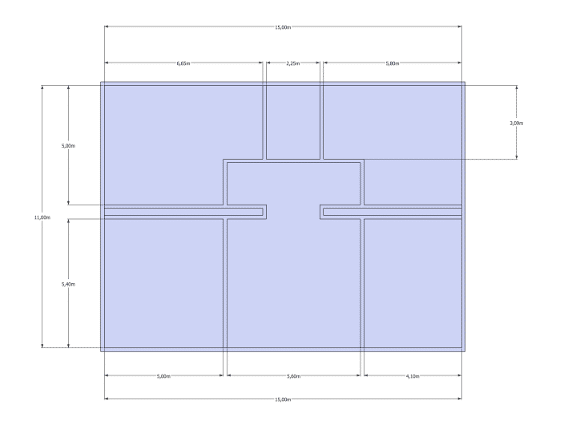 plan appartement tuto SketchUp