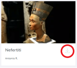 Néfertiti résultat 3D Warehouse SketchUp Pro