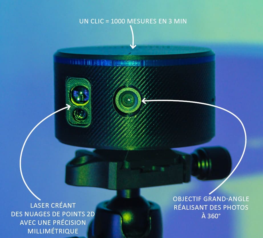 IMapper Un Scanner Facile Et Abordable Pour La Prise De Cotes