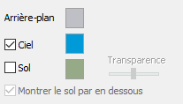 Modifiez les couleurs du fond SketchUp