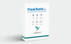 Boîte FlexTools pour SketchUp, extension pour créer des composants réactifs comme des portes et fenêtres.
