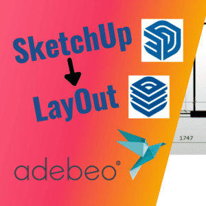 Vidéo YouTube Tutoriel LayOut sur SketchUp.