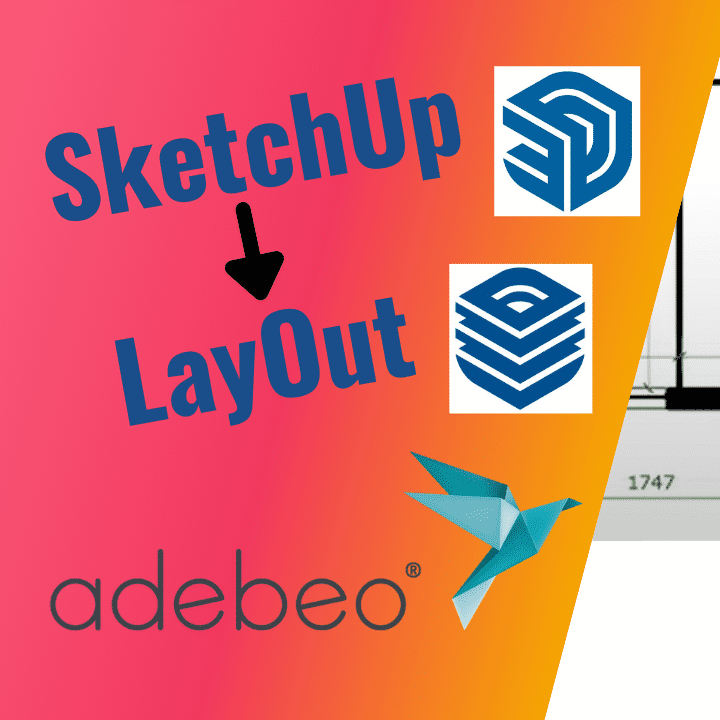 Vidéo YouTube Tutoriel LayOut sur SketchUp.