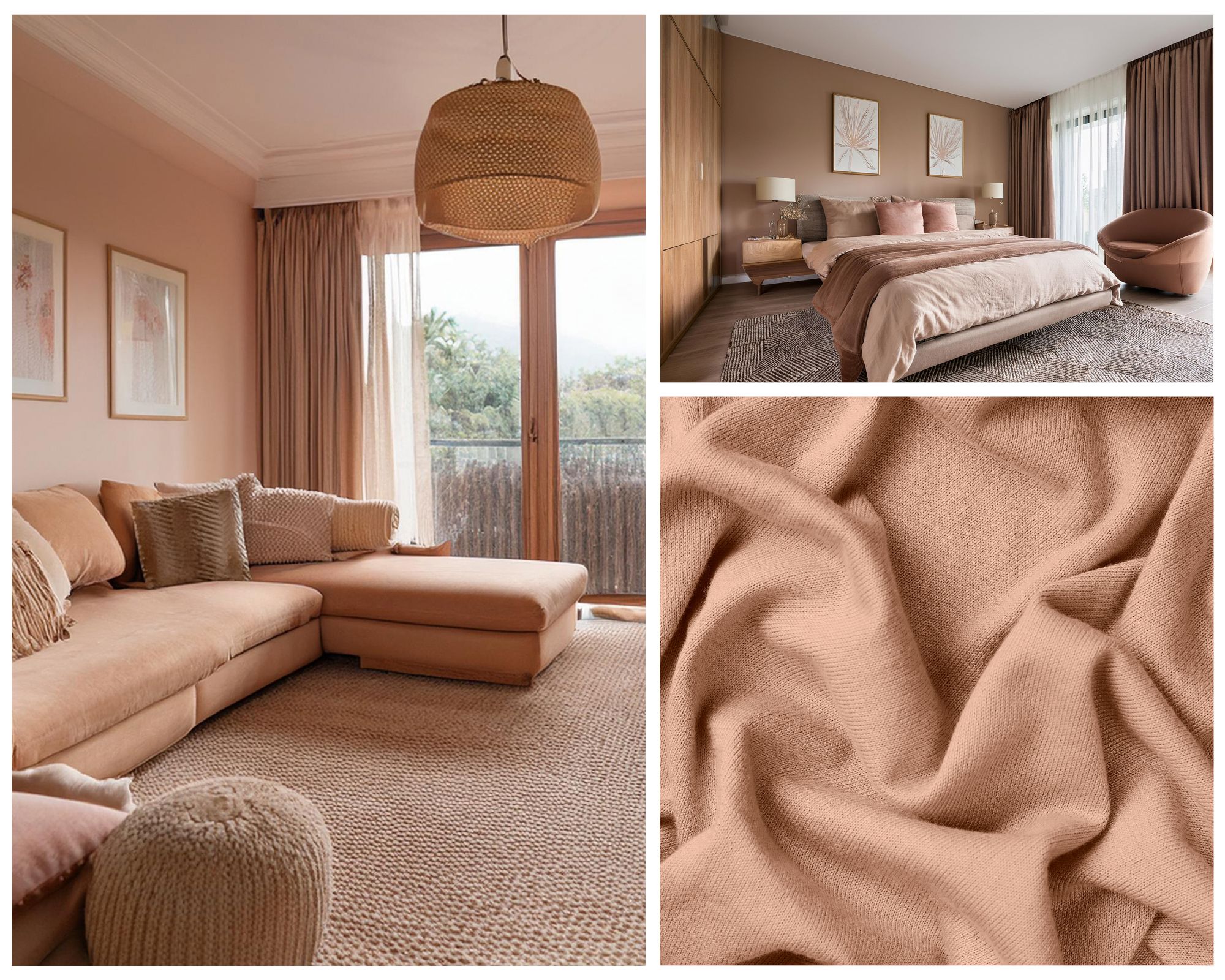 Moodboard mocha mousse : la couleur 2025