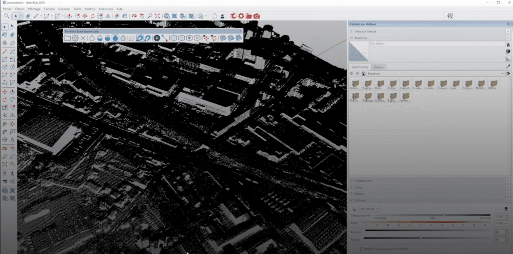 Nuage de points SketchUp Lyon 09