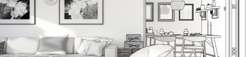 Plan d'aménagement intérieur avec SketchUp