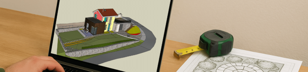 Gagner du temps sur sketchup pour paysagistes