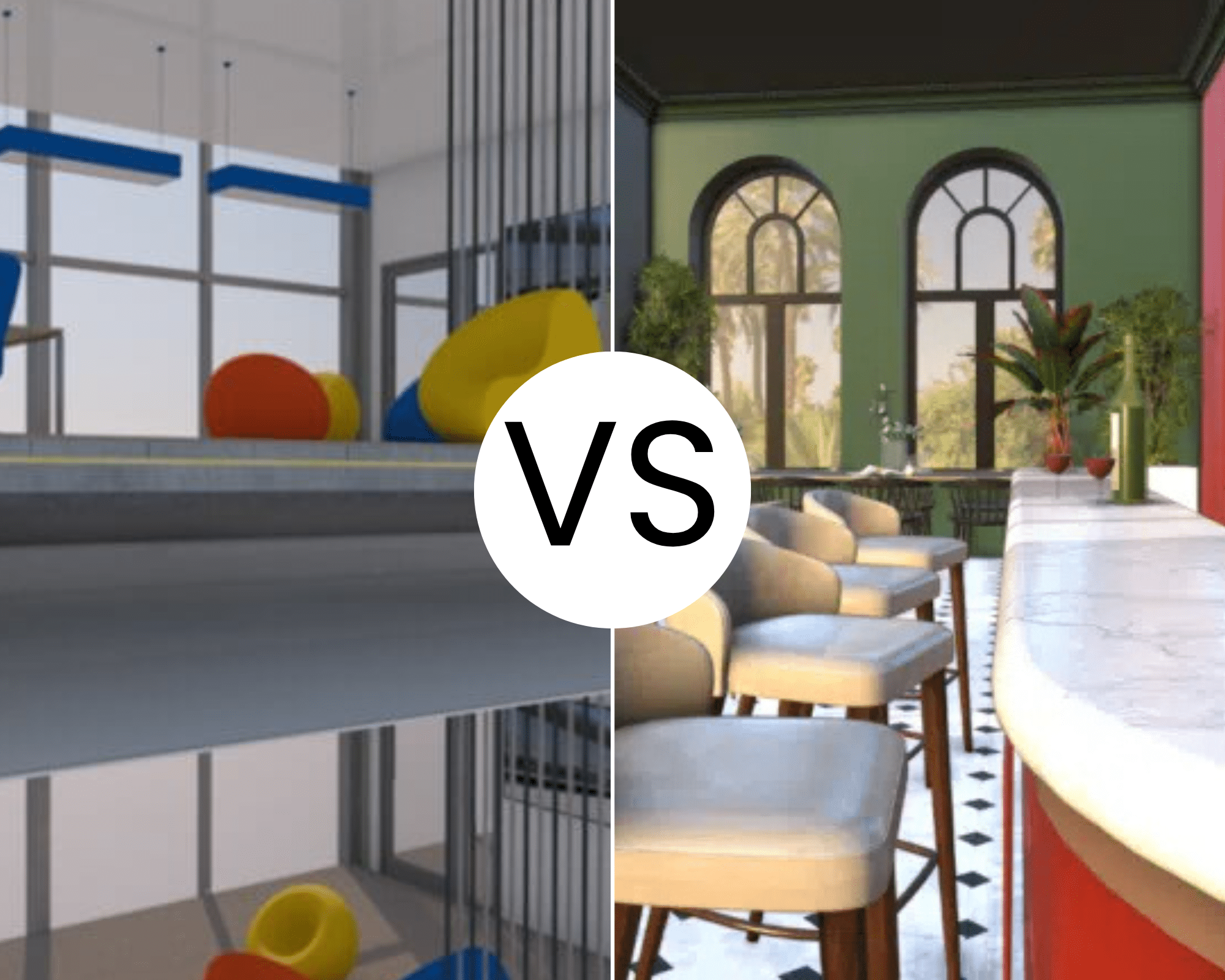 Visuel Archicad vs SketchUp